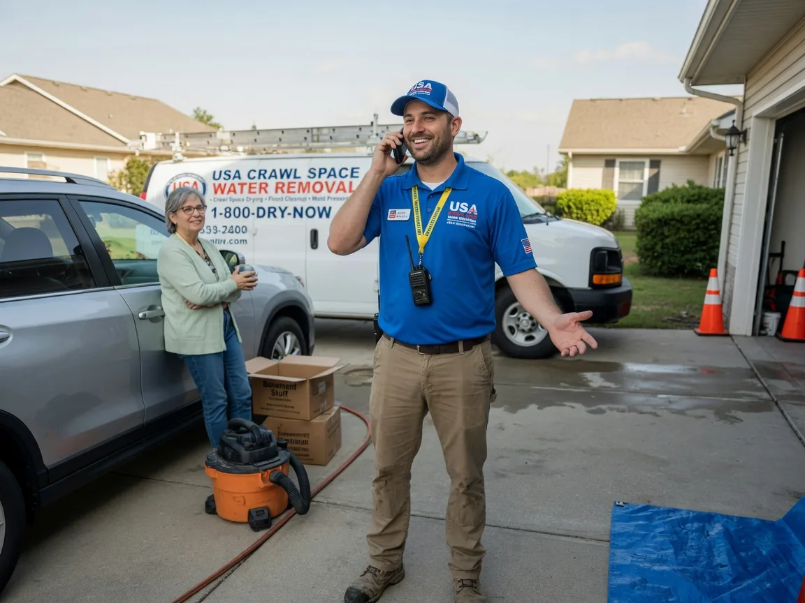Crawl Space Water Removal Olpe, KS FAQs
